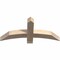 Ekena Millwork Bellingham Smooth Timber Gable Bracket, Douglas Fir, 36"W x 16"H x 3 1/2"D x 3 1/2"F, 11/12 Pitch GBW036X16X0404BEL00SDF - alternate 2